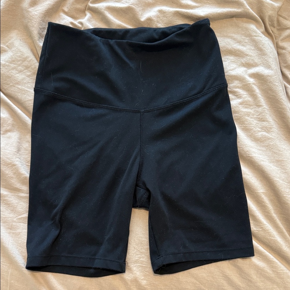 Danskin Black High-Rise Bike Shorts